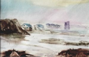 Peinture Aquarelle Paysage Bretagne