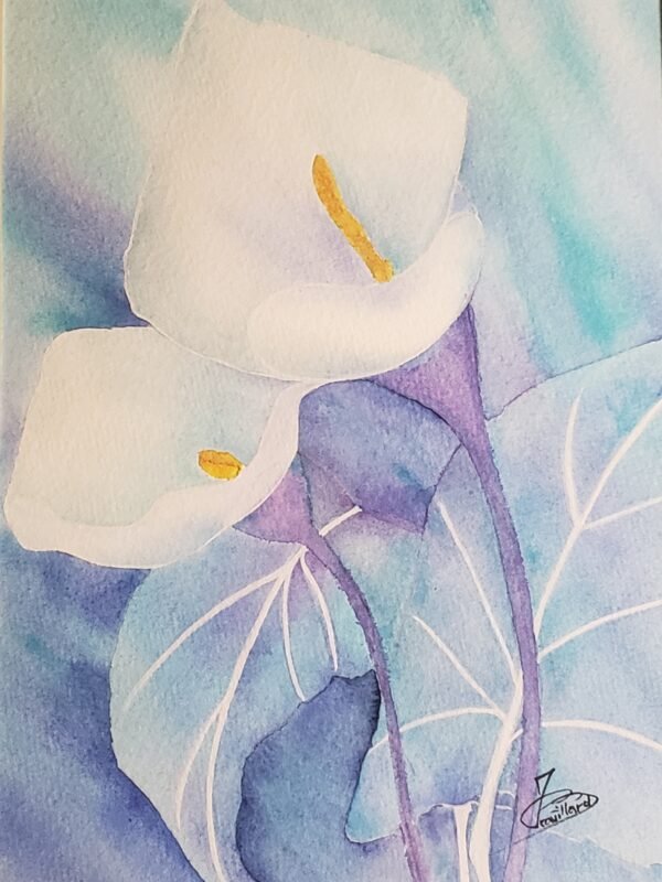 Aquarelle - Arômes revisites-30x40cm