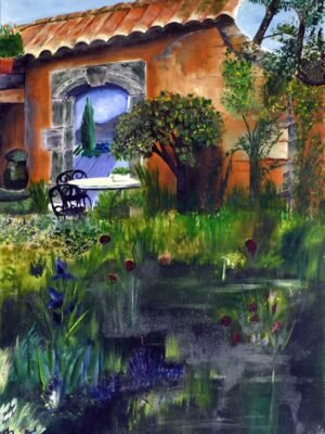 Huile - Comme un air de Provence 30x40cm