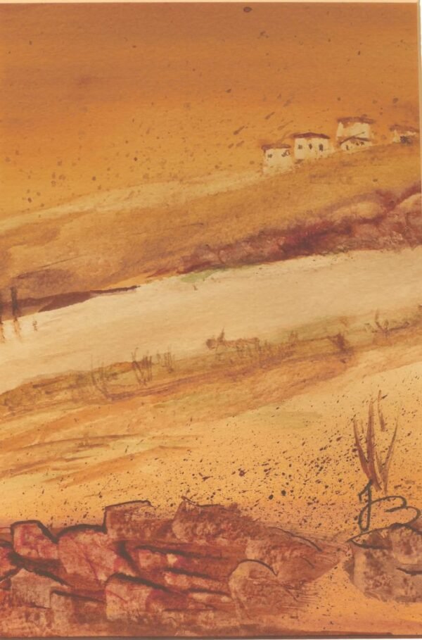 « desertique » - Aquarelle- 30x40cm "desertique" - Aquarelle- 30x40cm